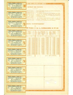 1944 - COMPAGNIE D'ENTREPRISES DE CONDUITES D'EAU 4% -... 2