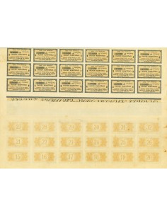 1927 - SOC. ANON.  IDRO-ELETTRICA LUCANA 50 AZIONI -... 2