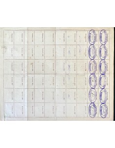 1920 - SOCIETA' IDRO ELETTRICA BOVESANA 1 AZIONE DA LIRE... 2