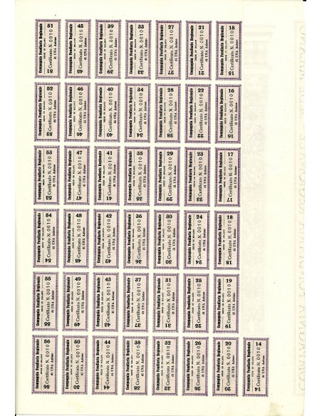 1924 - COMPAGNIA FONDIARIA REGIONALE - 1 AZIONE - MILANO