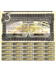 1911 - NUOVA BORSA SOCIETÀ ANONIMA - 25 AZIONI - GENOVA