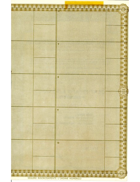 1980 - BANCA NAZIONALE DELL AGRICOLTURA - 1 AZIONI ORDINARIA - ROMA