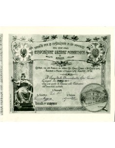 1906 - PER LA COSTRUZIONE DI UN IMMOBILE PER LA SEDE...