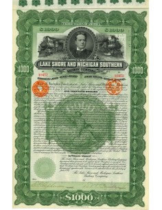 1897 - THE LAKE SHORE AND MICHIGAN SOUTHERN RAILWAY...