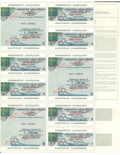 1984 - AZ. AUT. FERROVIE DELLO STATO LIRE 5.000.000 - R0MA 2