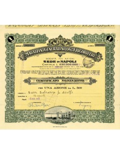 1953 - MAGAZZINI GENERALI SILOS & FRIGORIFERI 1 AZIONE -...