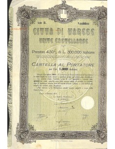 CITTA' DI VARESE ED UNITE CASTELLANZE 1 CARTELLA VARESE 1915