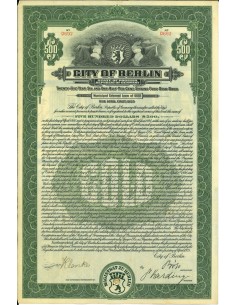 1925 - CITY OF BERLIN  $500