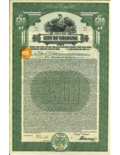 1925 - CITY OF COLOGNE  $500