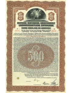 1950 - DEUTSCHE RENTENBANK-KREDITANSTALT...
