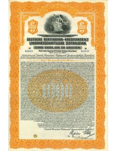 1960 - DEUTSCHE RENTENBANK-KREDITANSTALT...