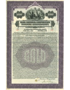 1928 - RUHR CHEMICAL CORPORATION  $1.000
