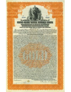 1953 - RHINE-RUHR WATER SERVICE UNION 1.000$