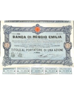 BANCA DI REGGIO EMILIA - UNA AZIONE 1915