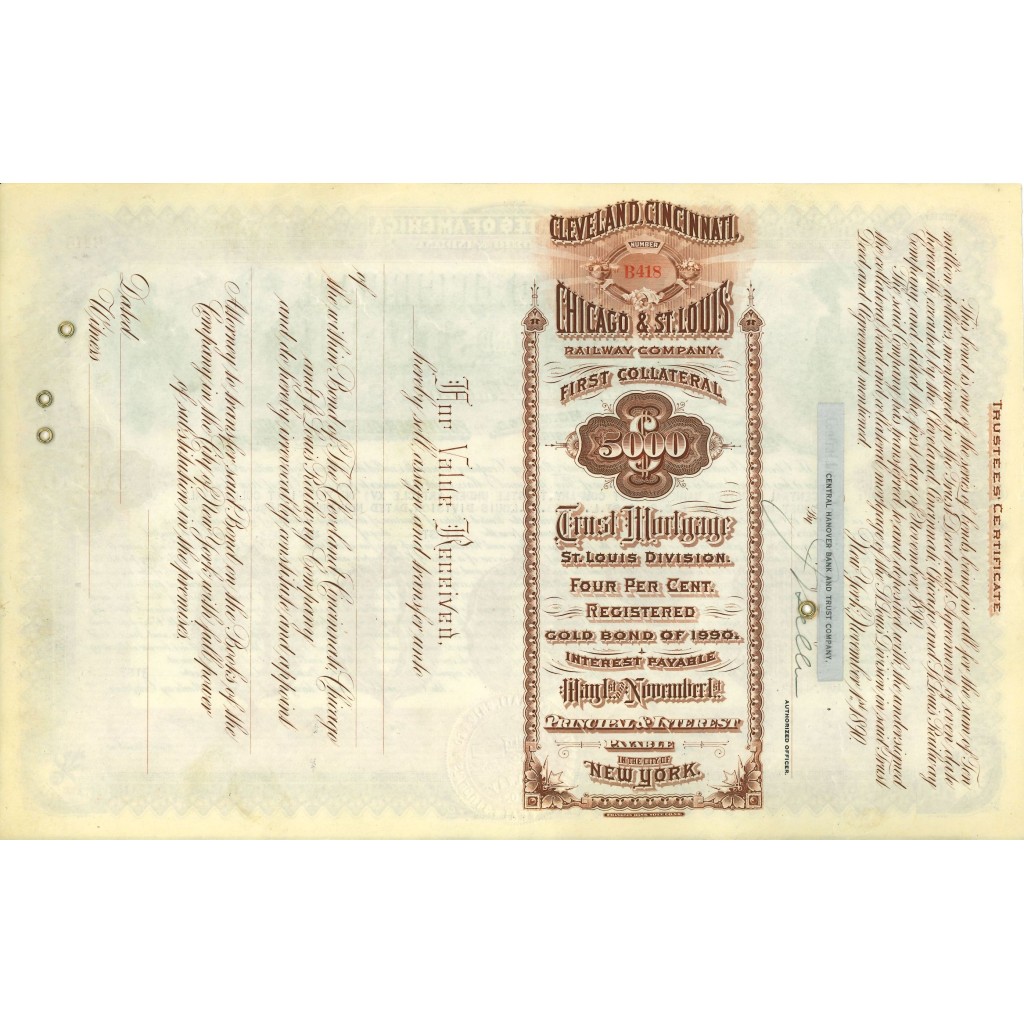 1933 - CLEVELAND, CINCINNATI, CHICAGO, AND ST....