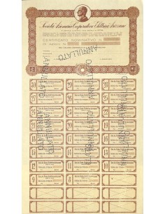 SOC. AZIONARIA COOP. ELETTRICA ARIZZANO - AZIONI 1928