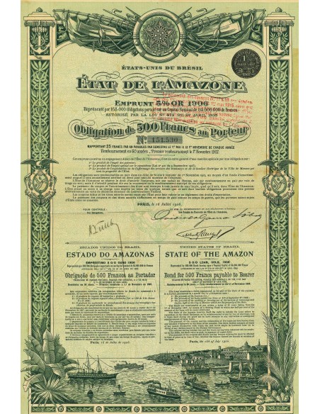 1906 - ETAT DE L'AMAZONE