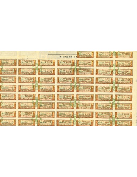 1928 - GROUPEMENT NATIONAL DE LA BAIE DU MONT-SAINT-MICHEL - Obligation de 500 francs 6,5% au Porteur