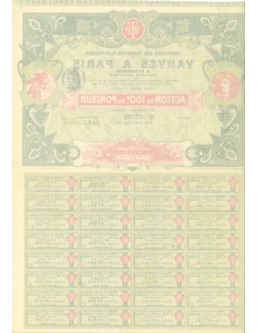 1900 - COMPAGNIE DES TRAMWAYS ELETRIQUES DE VANVES A... 2