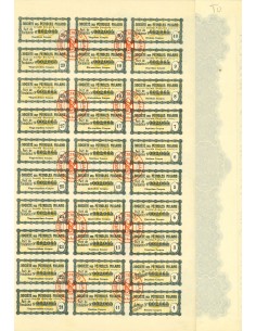 1920 - SOCIETE DES PETROLES MILANO - PART DE FONDATEUR 2