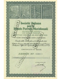 1968 - SOCIETA' ITALIANA PER LE STRADE FERRATE MERIDIONALI