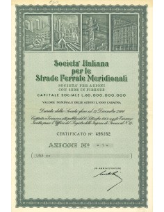 1964 - SOCIETA' ITALIANA PER LE STRADE FERRATE...