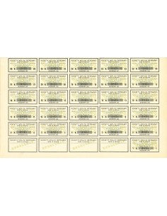 1950 - SOCIETA' MOLINI BERGAMO - 10 SHARES 2