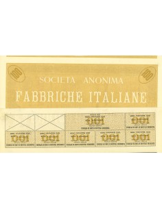 1924 - FABBRICHE ITALIANE DI LIME ED UTENSILI - 100 AZIONI 2