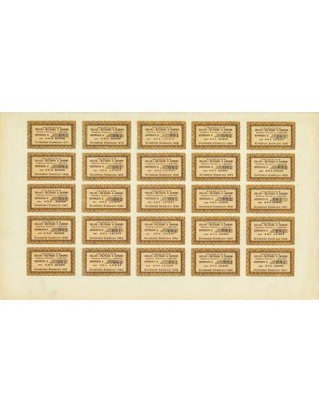 1947 - COLORIFICIO SOLARI BELTRANDI & CARBONE - 1 SHARES