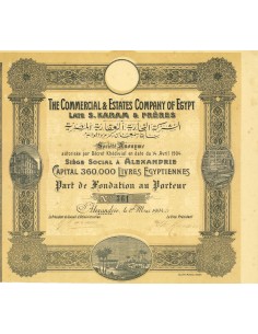 1904 - THE COMMERCIAL & ESTATES COMPANY OF EGIT - PART DE...