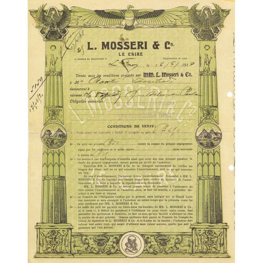 1918 - L. MOSSERI & C