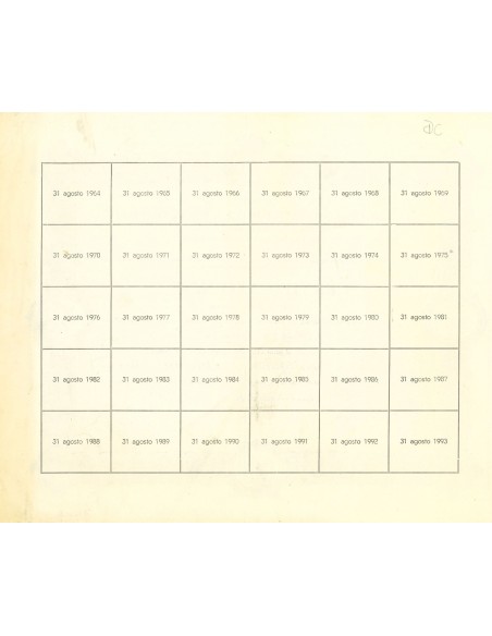 1970 - CANTINA COOPERATIVA DELLA RIFORMA FONDIARIA - 10 SHARES