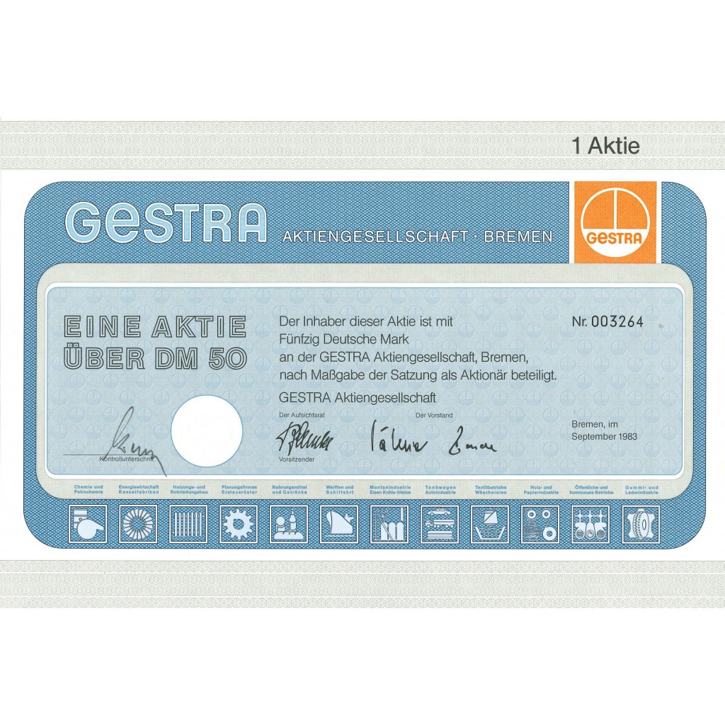 1983 - GESTRA - 50 RM