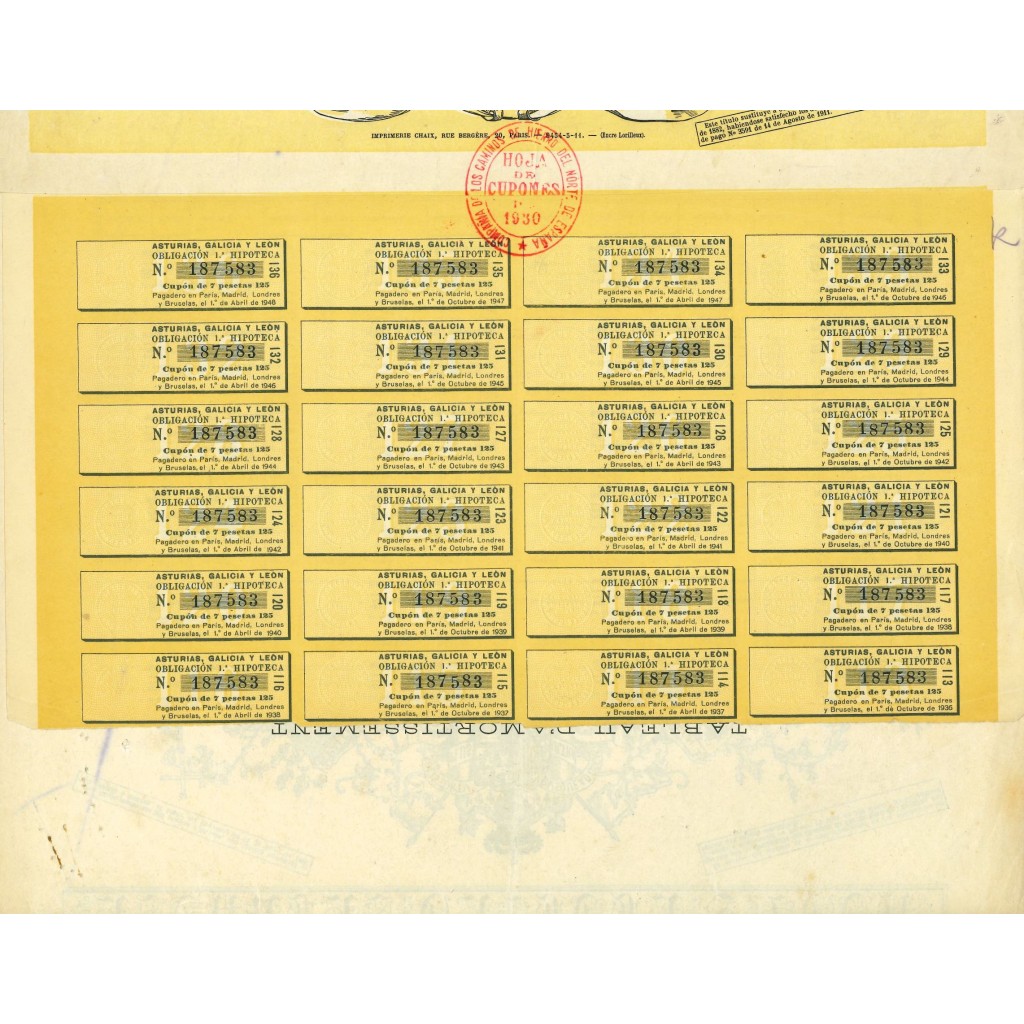 1882 - COMPAGNIE DES CHEMINS DE FER DES...