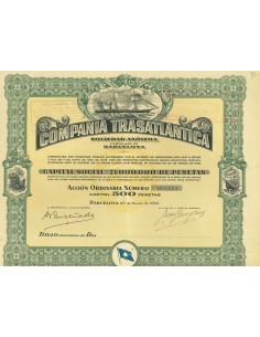 1946 - COMPANIA TRASATLANTICA - 1 SHARE