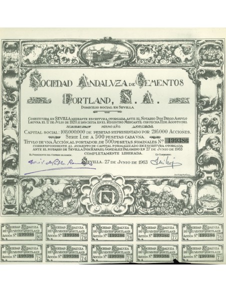 1963 - SOCIEDAD ANDALUZA DE CEMENTOS