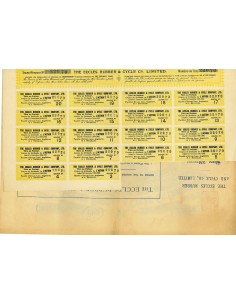 1898 - THE ECCLES RUBBER & CYCLE LTD - 1 AZIONE 2