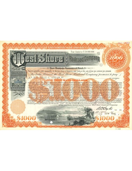 1964 - WEST SHARE - 1000 DOLLARS