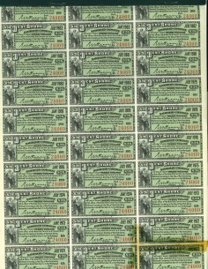 1885 - WEST SHARE RAILROAD COMPANY - 1000$ 2