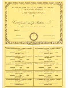 1936 - "ROBINETTO TORRIANO" SPA