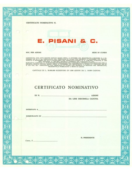 1950 - E. PISANI & C.