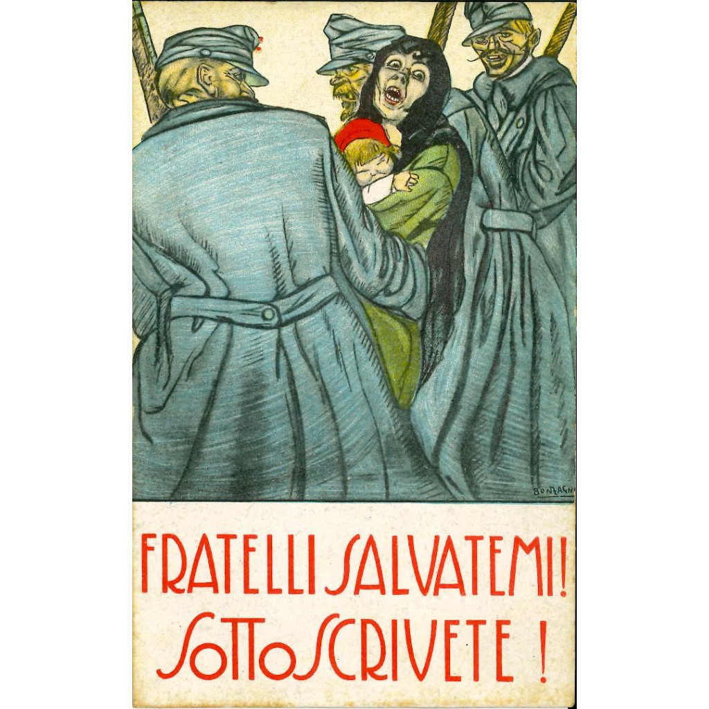 19xx - PRESTITO NAZIONALE 5% CARTOLINA PUBBLICITARIA