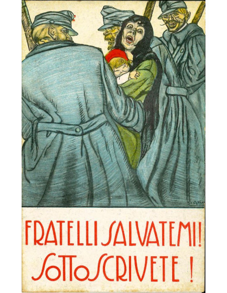 19xx - PRESTITO NAZIONALE 5% CARTOLINA PUBBLICITARIA