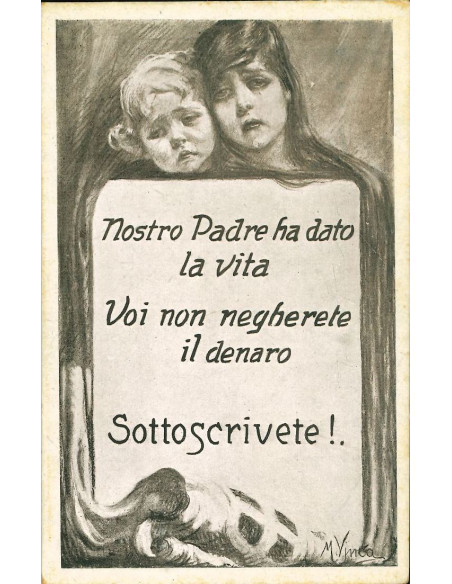 19xx - PRESTITO NAZIONALE 5% CARTOLINA PUBBLICITARIA