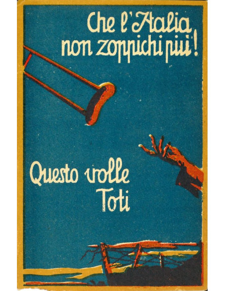 19xx - PRESTITO NAZIONALE 5%  CARTOLINA PUBBLICITARIA