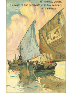 19xx - PRESTITO NAZIONALE 5%  CARTOLINA PUBBLICITARIA