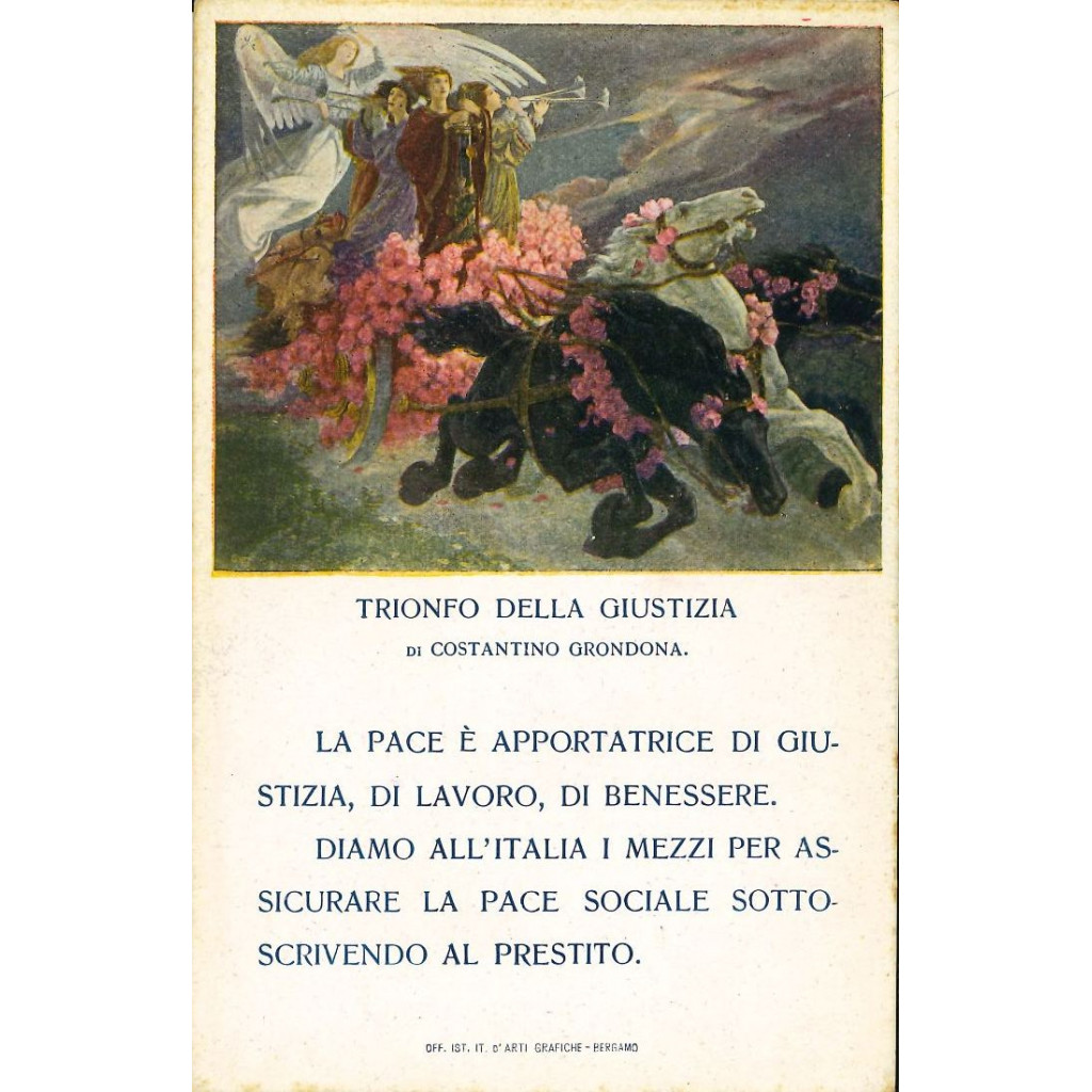 19xx - PRESTITO NAZIONALE 5%  CARTOLINA...