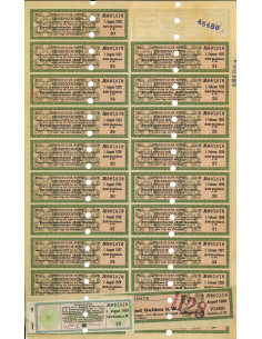 1868 - STAATSSCHULDVERSCHREIBUNG 10000 GULDEN - WIEN 2