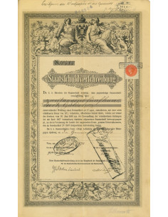 1870 - STAATSSCHULDVERSCHREIBUNG VARIABLE CUT - WIEN
