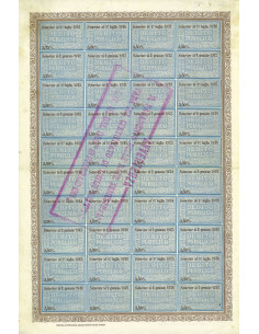 1911 - CERTIFICATO 3,75% - DEB. PUBBLICO REGNO D'ITALIA -... 2